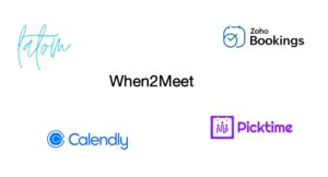 Comparing Popular Appointment Scheduling Tools: Calendly, Latom Appointment Booking, Zoho Bookings, When2meet, and Picktime